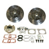 C13-22-2929 - EMPI - WIDE TRACK REAR DISC BRAKE KIT - 5X205MM - WITHOUT E-BRAKE - WITH STAMPED STEEL MOUNTING BRACKETS - BEETLE IRS 68-72 - BEETLE 1968 SWING-AXLE - SOLD KIT