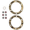 C24-113-198-031-DLX - 113198031 - GERMAN MADE - DELUXE OIL CHANGE GASKET SET WITH SPECIAL 6MM SEALINGS NUTS INCLUDED - ALL 12-1600CC - BEETLE - GHIA - BUS - TYPE-3 - VW THING 69-79 - SOLD KIT