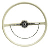 C13-79-4006 - STOCK STEERING WHEEL KIT - GREY - BEETLE SEDAN 62-71 - BEETLE CONVERTIBLE 62-70 - GHIA 62-71 - TYPE-3 62-71 (DOES NOT INCLUDE CANCELLATION RING) - REF.#'s 311-498-651 - 113415651A - 113-498-601-VKIT - SOLD KIT