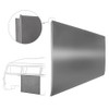 C24-211-809-101-XL - 211809101 - BBT SWT OE THICKNESS REPRODUCTION - LEFT SIDE FULL CENTER ROCKER PANEL - SEAM TO SEAM X 800MM TALL - CORRECTLY FORMED CORNERS - BUS 68-79 - SOLD EACH