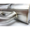 ACC-C10-5055 - 356 STAINLESS MUFFLER 4 TIP ABARTH STYLE EXHAUST SYSTEM - SOLD EACH