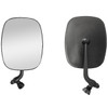 VWC-211-857-513-FBLK - 211857513F - EXCELLENT REPRODUCTION - BLACK OUTSIDE MIRROR - LEFT - BUS 68-79 - SOLD EACH