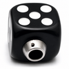 C11-70015 - DICE SHIFT KNOB - BLACK 1-7/8 X 1-7/8 INCH - FITS 7-10-12MM THREADS