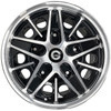 C32-7017COS520540BM - COSMIC WHEEL - MACHINED FACE WITH GLOSS BLACK ACCENTS - 17 IN. x 7 IN. WIDE - WIDE 5 BOLT PATTERN (5X205MM) - ET 28.6 - SOLD EACH