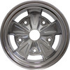 C10-6621-CHR - GENUINE CIP1 TRENDSETTER BRILLIANT CHROME 5 SPOKE STEEL WHEEL - FUMAGALLI STYLE - - 15X5-1/2 IN. - 5 BOLT PATTERN 5x205MM - 4 IN. BACK SPACING - CENTER HOLE IS 77MM/3 IN. - CAP INCLUDED AND INSTALLED - BEETLE/GHIA/T-3 - SOLD EACH
