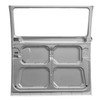 VWC-221-843-106-G - 221843106G - SILVER WELD-THROUGH PRIMER BY BBT - FULL SLIDING DOOR - RIGHT SIDE - BUS 74-79 - SOLD EACH