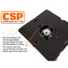 C31-115-185-400S-22 - CSP THIN LINE OIL DEEP SUMP WITH DRAIN PLATE - ALL 17-2000CC TYPE-4 STYLE BUS ENGINES - BUS 72-79 - VANAGON 80-83 - PORSCHE 914 70-76 - SOLD EACH
