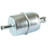C24-133-133-511 - 133133511 - METAL FUEL FILTER - 8MM INLET - 12MM OUTLET - BEETLE 75-79 - BUS 75-79 - VANAGON 80-92 - PORSCHE 914 72-76 - SOLD EACH