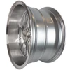 C32-8015BRM520518SM - CIP1 EXCLUSIVE - 15 IN X 8 IN BRM STYLE ALUMINUM WHEEL - SILVER MACHINED FACE - 5X205MM - ET 18.8MM - CENTER CAPS INCLUDED - WHEEL HARDWARE EXTRA - SOLD EACH