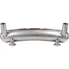 P-92-212ASSI - 1620801800 - SSI - STAINLESS STEEL REAR RACING EXHAUST / MUFFLER - TWO 63.5MM TAIL PIPES - WITH BOLT ON INLET FLANGES - FOR ENGINES WITHOUT HEAT EXCHANGERS - PORSCHE 911 65-73 - SOLD EACH