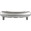 P-92-212ASSI - 1620801800 - SSI - STAINLESS STEEL REAR RACING EXHAUST / MUFFLER - TWO 63.5MM TAIL PIPES - WITH BOLT ON INLET FLANGES - FOR ENGINES WITHOUT HEAT EXCHANGERS - PORSCHE 911 65-73 - SOLD EACH