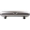 P-92-212ASSI - 1620801800 - SSI - STAINLESS STEEL REAR RACING EXHAUST / MUFFLER - TWO 63.5MM TAIL PIPES - WITH BOLT ON INLET FLANGES - FOR ENGINES WITHOUT HEAT EXCHANGERS - PORSCHE 911 65-73 - SOLD EACH