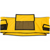 C16-231-701-YELLOW ACRYLIC FABRIC - WESTFALIA POP TOP TENT WITH 3 WINDOWS - YELLOW - VW BUS WESTFALIA 64-67 - SOLD EACH
