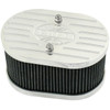 C13-43-6015 - EMPI BILLET ALUMINUM AIR CLEANER ASSEMBLIES - ALL 40 TO 48 MM WEBER IDF AND DELLORTO DRLA -SOLD EACH