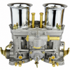 C13-47-7317-CMKT - CIP1 EXCLUSIVE PREMIUM QUALITY - COMPLETE DUAL 40-44-48MM WEBER IDF/HPMX STYLE CARBURETOR KIT - AIRCLEANER DESIGN MAY VARY - FITS BEETLE/GHIA/BUS - FITS BEST WITH 36HP FAN SHROUD - STOCK FAN SHROUD MAY NEED MODIFICATIONS - SOLD KIT