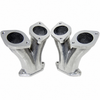 C13-47-7319 - EMPI DUAL 44MM HPMX CARBURETOR KIT WITH HEX BAR LINKAGE & CHROME TIN AIR CLEANERS - DUAL PORT ENGINE - WILL ONLY FIT 36HP STYLE FAN SHROUD (WILL NOT FIT WITH STOCK SHROUD) - SOLD KIT