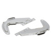 ACC-C10-3390 - 00-8660-0 - CHROME FRONT HOOD HINGES - STANDARD BEETLE 54-77 - SUPER BEETLE 71-72 - SOLD PAIR