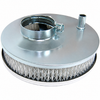 C13-9076 - EMPI -AIR CLEANER FOR STOCK VW BEETLE CARB. 6-3/8 IN.CHR TOP- 2-1/4 INCH HIGH -W/PAPER ELEMENT