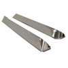 C13-9743 - EMPI - DOOR WINDOW VENT SHADES - STAINLESS STEEL - TYPE-3 62-74 - SOLD PAIR