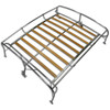 ACC-C10-3891-SS - SIMILAR TO 15-2012 - STAINLESS STEEL ROOF RACK WITH WOOD SLATS - BEETLE 46-77 - SOLD EACH
