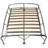 ACC-C10-3891-SS - SIMILAR TO 15-2012 - STAINLESS STEEL ROOF RACK WITH WOOD SLATS - BEETLE 46-77 - SOLD EACH