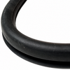 C16-143-521A - (143-845-521B 143845521B) - REAR WINDOW SEAL W/ CHROME GROOVE FOR C-STYLE ALUMINUM MOLDING - GHIA 56-66 - SOLD EACH