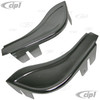 C16-151-070-LRSB - 111-017-311-A - 111017311A - GERMAN -  FRONT ALUMINUM FENDER GRAVEL GUARDS - SUPER BEETLE 71-79 (NOT STANDARD BEETLE)  - SOLD PAIR