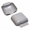 C16-311-247-GY - (311-837-247 311837247) - FINGER GUARD INSERT - TRIM PLATES GREY - BEETLE SEDAN 67-77 / BEETLE CONVERTIBLE 67-71 AND 74-79  / GHIA 64-70 / BUS 1968 AND 74-79 / TYPE-3 62-74 - SOLD PAIR
