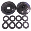 C24-043-903-109 - 043903109 - HIGHEST QUALITY - STOCK ALTERNATOR / GENERATOR PULLEY WITH ADJUSTING SHIMS INCLUDED - ALL 1300-1600CC UPRIGHT ENGINES - BEETLE 67-79 - GHIA 67-74 - BUS 67-71 - VW THING 69-79 - SOLD EACH