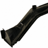 C24-111-801-046-D - 111801046D - HEAVY-DUTY 16.25 LB EACH QUALITY HEATER CHANNEL - RIGHT - BEETLE 46-68 - NEW TOOLING FROM KLOKKERHOLM OF DENMARK - BLACK OR GALVANIZED COATING MAY VARY - SOLD EACH