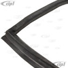 C24-111-831-721-2DPR - 111831721D - TOP QUALITY REPRODUCTION - PAIR OF DOOR SEALS (MOLDED EXACTLY LIKE ORIGINAL - EASY TO INSTALL MODERN SOFT RUBBER) - BEETLE 67-77 - SOLD PAIR