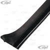 C24-111-837-476-A - 111837476A - FROM GERMANY - INNER DOOR WINDOW SCRAPER RIGHT 4 CLIPS BEETLE 69-77 - SOLD EACH