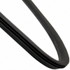 C24-111-845-321-B - 111845321B - OE GENUINE GERMAN - LEFT QUARTER WINDOW SEAL - BEETLE  SEDAN 65-77 WITHOUT GROOVE - MOLDED CORNERS - SOLD EACH