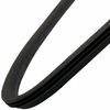 C24-111-845-322-A - OE GENUINE GERMAN - RIGHT QUARTER WINDOW SEAL - BEETLE  SEDAN 52-64 WITHOUT GROOVE - MOLDED CORNERS - SOLD EACH
