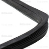 C24-113-845-322 - RIGHT QUARTER WINDOW SEAL - BEETLE  SEDAN 52-64 WITH GROOVE GERMAN - MOLDED CORNERS - SOLD EACH