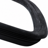 C24-113-845-521-G - REAR WINDOW SEAL - BEETLE 65-71  SEDAN WITH GROOVE FOR METAL TRIM - OE GERMAN - MOLDED CORNERS - SOLD EACH