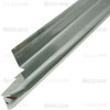 C24-113-853-322-CGR - 113853321C - GERMAN MADE WITH NEW TOOLING - OUTSIDE DOOR SCRAPER WITH ALUMINUM MOLDING TRIM - RIGHT - BEETLE 52-64 - SOLD EACH