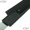 C24-113-853-322-DGR - 113853322D - GERMAN MADE - OUTSIDE DOOR SCRAPER WITH ALUMINUM MOLDING/TRIM - RIGHT - BEETLE 65-77 - SOLD EACH