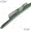 C24-113-853-322-DGR - 113853322D - GERMAN MADE - OUTSIDE DOOR SCRAPER WITH ALUMINUM MOLDING/TRIM - RIGHT - BEETLE 65-77 - SOLD EACH