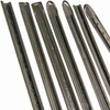 C24-113-898-111-BSL  - 113898111B - TOP QUALITY  - 7 PIECE POLISHED STAINLESS STEEL BODY SIDE MOLDING KIT - HOOD STRIP 39-1/4 INCH (18MMx999MM) - BEETLE 64-66 - 1963 ONLY W/O HOOD BADGE - SOLD KIT
