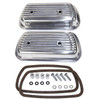 ACC-C10-5117 - 9152 - BOLT ON ALUMINUM VALVE COVERS - 12-1600CC BEETLE STYLE ENGINES - HARDWARE & GASKETS INCLUDED - SOLD SET