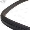 C24-211-847-542-B - 211847842B -  GERMAN - FRONT SAFARI WINDOW SEAL WITH MOLDED CORNERS - BODY TO FRAME - RIGHT SIDE - BUS 55-67 - SOLD EACH