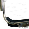 C24-211-853-322-GR - (211853321) - GERMAN - TRIM FRAME WITH OUTER RUBBER SCRAPER SEAL - RIGHT SIDE - BUS 68-79 - SOLD EACH
