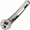 C26-211-837-225-ACH - 211837225A - GOOD REPRODUCTION - INNER FRONT DOOR HANDLE LEVER WITH SCREW HOLE - CHROME FINISH - BUS 64-67 - SOLD EACH