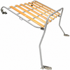 C26-898-500 - 15-2014 - DECK LID LUGGAGE RACK - POLISHED STAINLESS STEEL FRAME WITH WOOD SLATS - MOUNTING HARDWARE INCLUDED - BEETLE SEDAN 46-67 - SOLD EACH