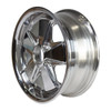 C32-6015FOO513035HP - 911 STYLE 5 SPOKE ALUMINUM WHEEL - FULLY POLISHED - 6 INCH WIDE X 15 INCH DIA. - 5X130MM BOLT PATTERN (ET-35) - CENTER CAP AND HARDWARE SOLD SEPARATELY - SOLD EACH