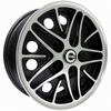 C32-COS-5112-MB - COSMIC ROAD WHEEL - MATTE BLACK - 15 INCH X 5.5 INCH WIDE - 5 BOLT X 112MM BUS/VANAGON PATTERN - BUS 71-79 - VANAGON 80-92 - HARDWARE SOLD SEP. - SOLD EACH