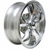 C32-E252P - FULLY POLISHED 5 SPOKE ALUMINUM WHEEL - 5.5 INCH WIDE X 15 INCH DIA. (3-3/4" BACKSPACING) - 5X205MM PATTERN WITH CENTER CAP - USES 60% ACORN HARDWARE - HARDWARE SOLD SEPARATELY - SOLD EACH
