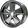 C32-FU171C - 911 STYLE 5 SPOKE ALUMINUM WHEEL - FULLY CHROMED - 7 INCH WIDE X 17 INCH DIA.(5.5 IN. BACKSPACE/ET40) - 5X112MM BOLT PATTERN - CENTER CAP AND HARDWARE SOLD SEPARATELY - SOLD EACH
