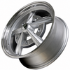 C32-RD52S-17 - SILVER RADER STYLE WHEEL - 17 INCH X 7 INCH - ET40 - 5 X 205MM BOLT WHEEL - SOLD EACH